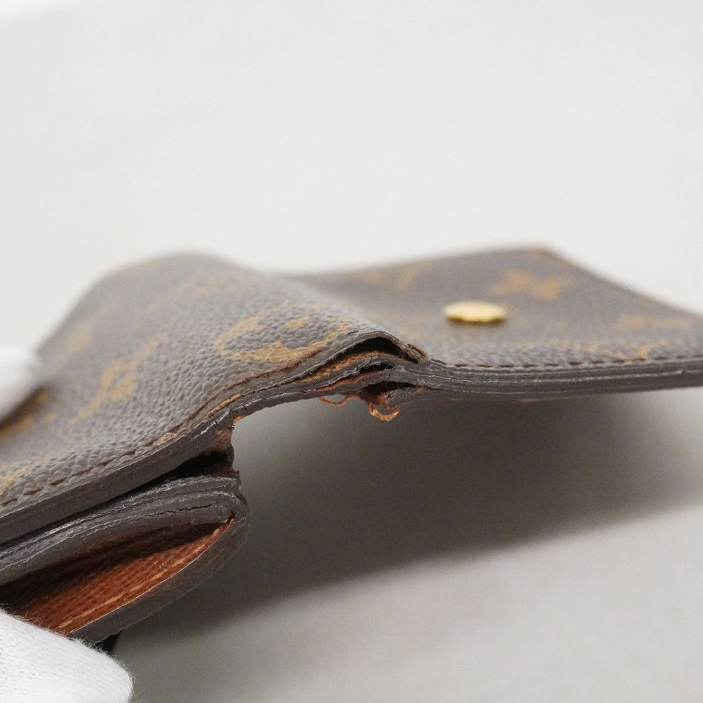 Louis Vuitton Trifold Wallet Monogram Portefeuille Helene Brown — view 5
