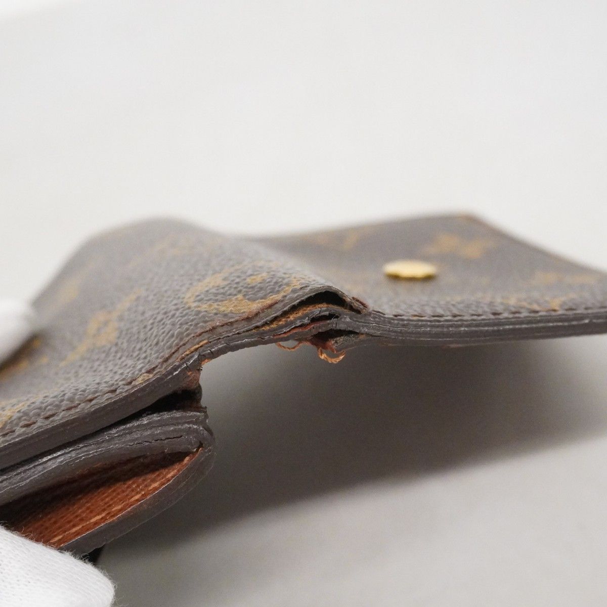 Louis Vuitton Trifold Wallet Monogram Portefeuille Helene Brown — view 5
