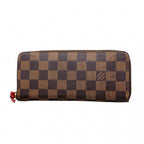 Louis Vuitton Wallet Damier Portefeuille Clemence Cerise