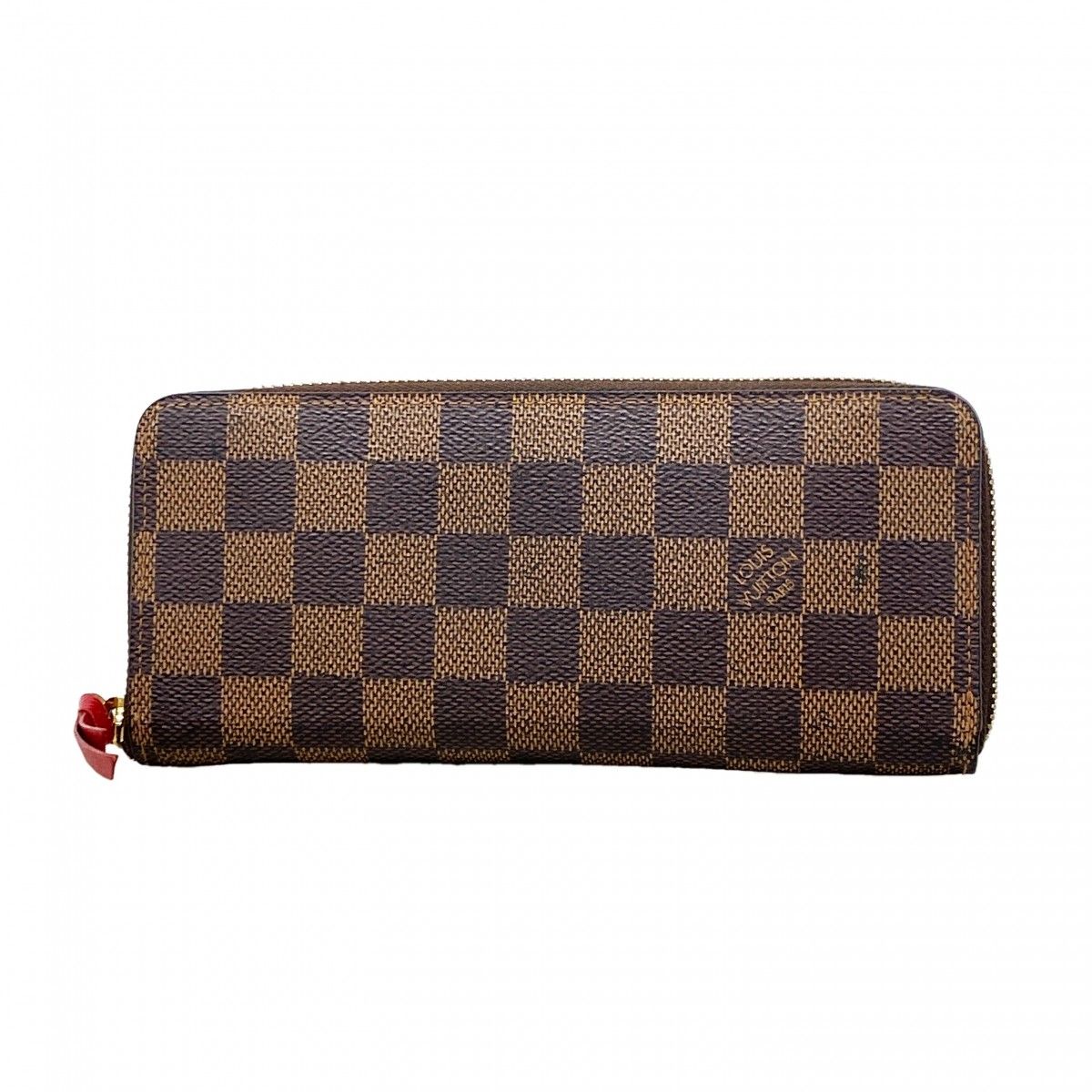 Louis Vuitton Wallet Damier Portefeuille Clemence Cerise