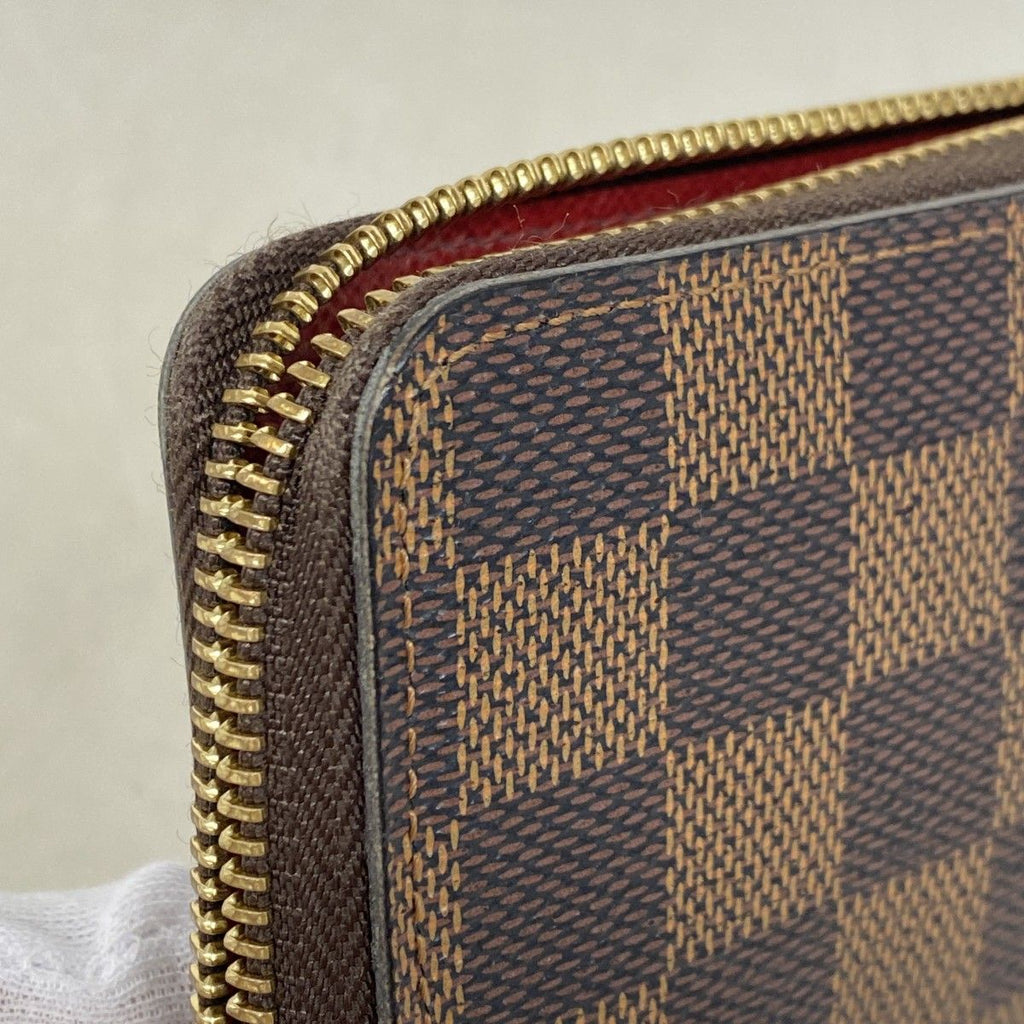 Louis Vuitton Wallet Damier Portefeuille Clemence Cerise — view 5