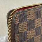 Louis Vuitton Wallet Damier Portefeuille Clemence Cerise — view 5