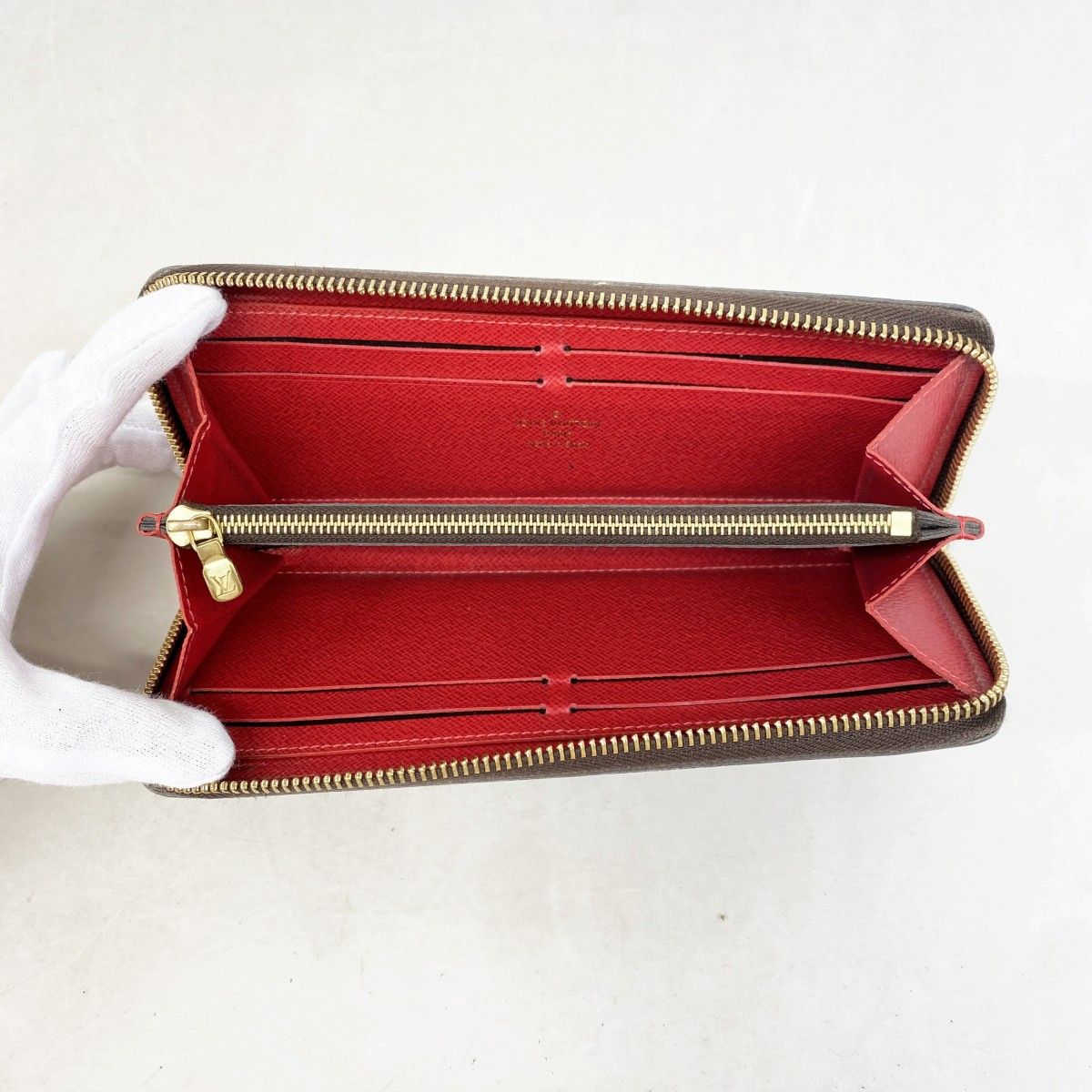 Louis Vuitton Wallet Damier Portefeuille Clemence Cerise — view 3