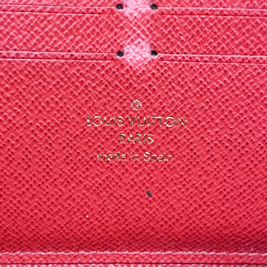 Louis Vuitton Wallet Damier Portefeuille Clemence Cerise — view 4