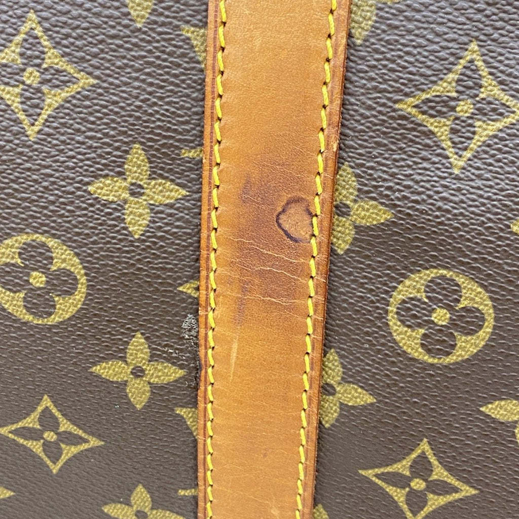 Louis Vuitton Boston Bag Monogram Keepall Bandouliere 60 Brown — view 8