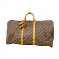 Louis Vuitton Boston Bag Monogram Keepall Bandouliere 60 Brown