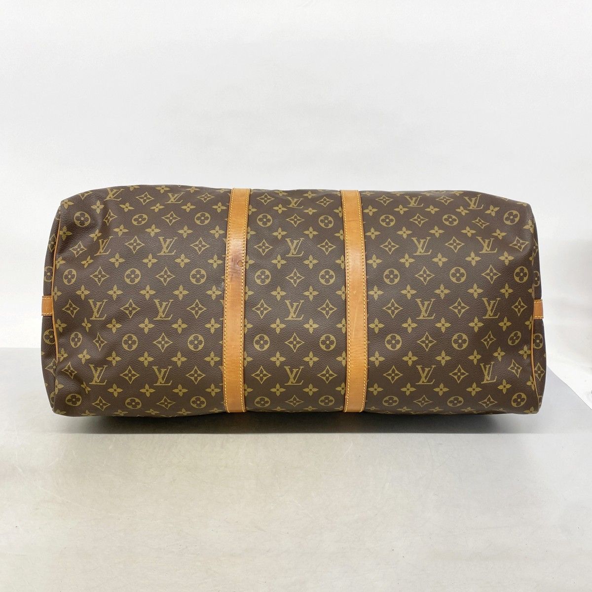 Louis Vuitton Boston Bag Monogram Keepall Bandouliere 60 Brown — view 3