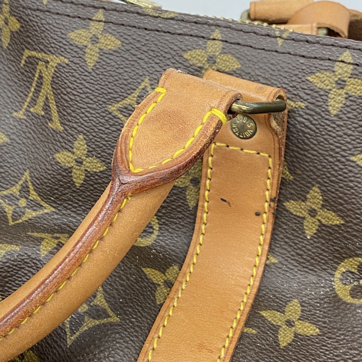 Louis Vuitton Boston Bag Monogram Keepall Bandouliere 60 Brown — view 9