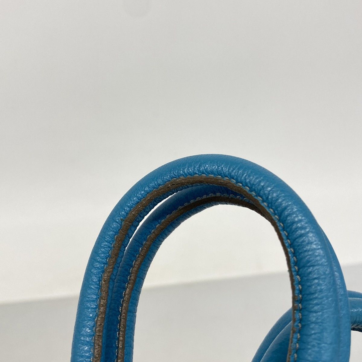 Dior Tote Cannage Panarea Leather Blue Silver — view 8