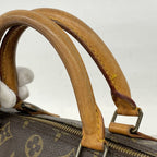Louis Vuitton Handbag Monogram Speedy 30 Brown — view 7