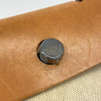 Hermes Backpack Herbag a Dos PM Toile Ash Natural Silver — view 9