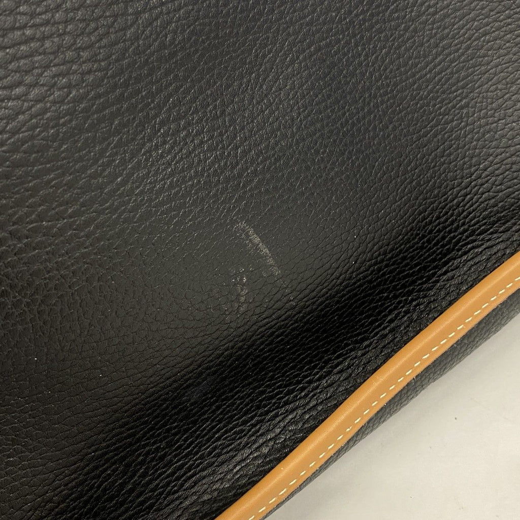 Hermes Shoulder Bag Evelyne Ardennes Black Gold Champagne — view 6