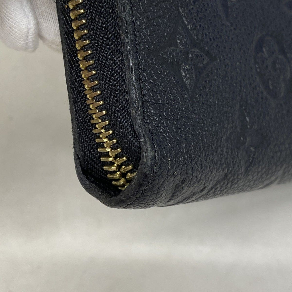 Louis Vuitton Wallet Monogram Empreinte Zippy Noir — view 5
