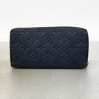 Louis Vuitton Wallet Monogram Empreinte Zippy Noir — view 8