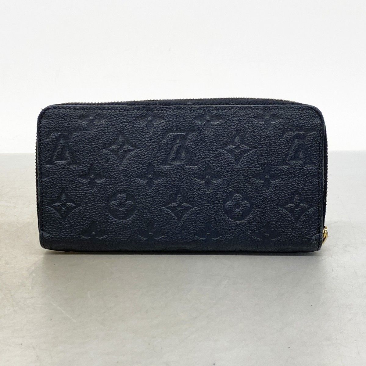 Louis Vuitton Wallet Monogram Empreinte Zippy Noir — view 8