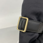 Chanel Tote New Travel Nylon Black Gold — view 6