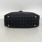 Chanel Tote New Travel Nylon Black Gold — view 3