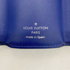 Louis Vuitton Trifold Wallet Taigarama Discovery Compact Cobalt — view 4