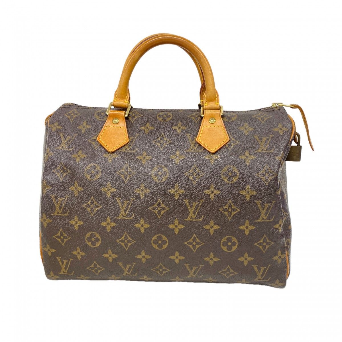 Louis Vuitton Handbag Monogram Speedy 30 Brown