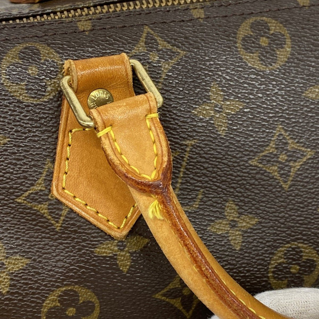 Louis Vuitton Handbag Monogram Speedy 30 Brown — view 8