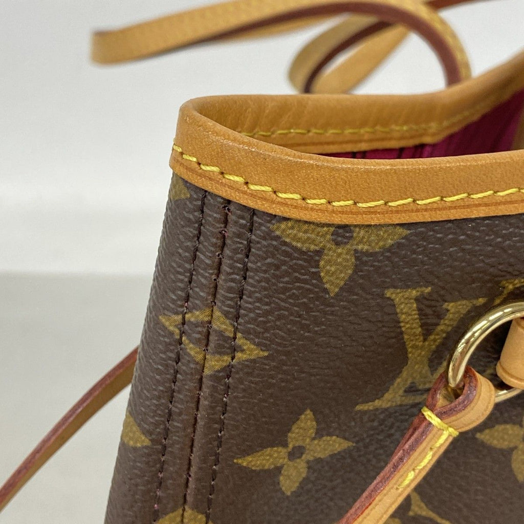 Louis Vuitton Tote Monogram Neverfull PM Fuchsia — view 7