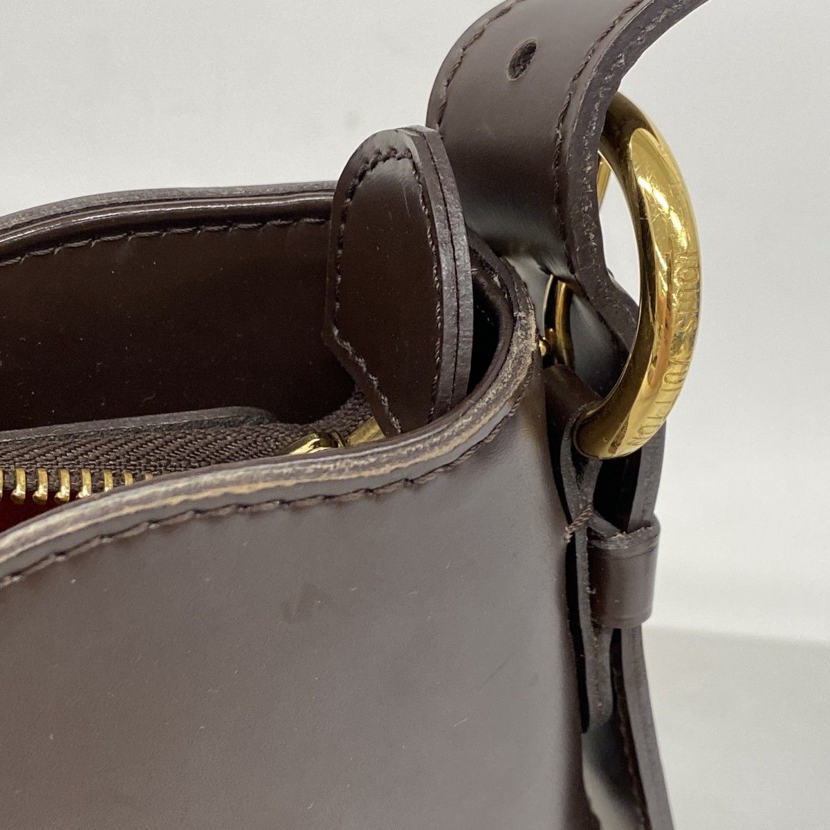 Louis Vuitton Shoulder Bag Damier Sistine MM Ebene — view 6