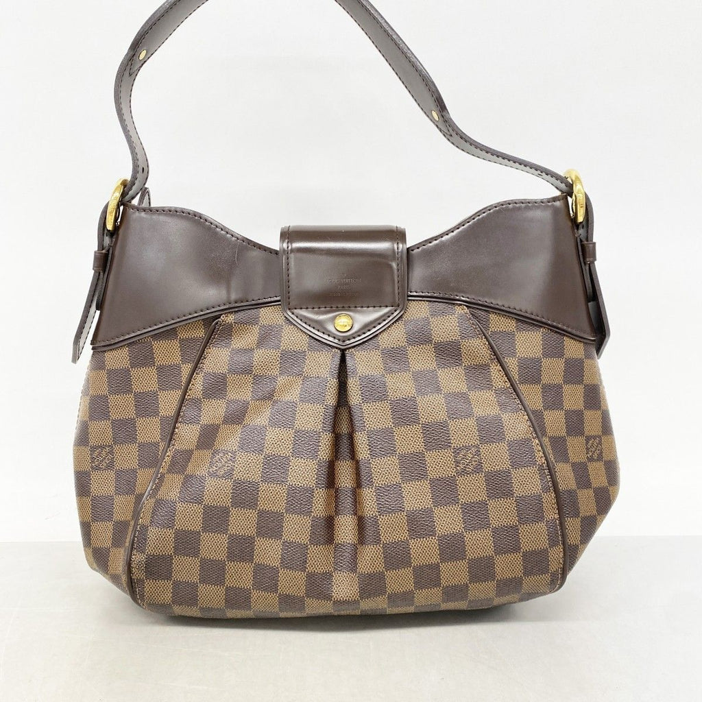 Louis Vuitton Shoulder Bag Damier Sistine MM Ebene — view 9