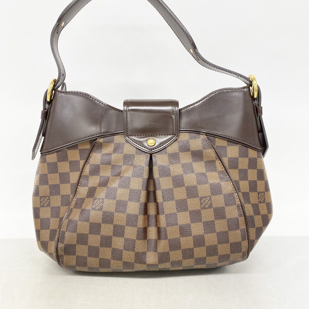 Louis Vuitton Shoulder Bag Damier Sistine MM Ebene — view 9