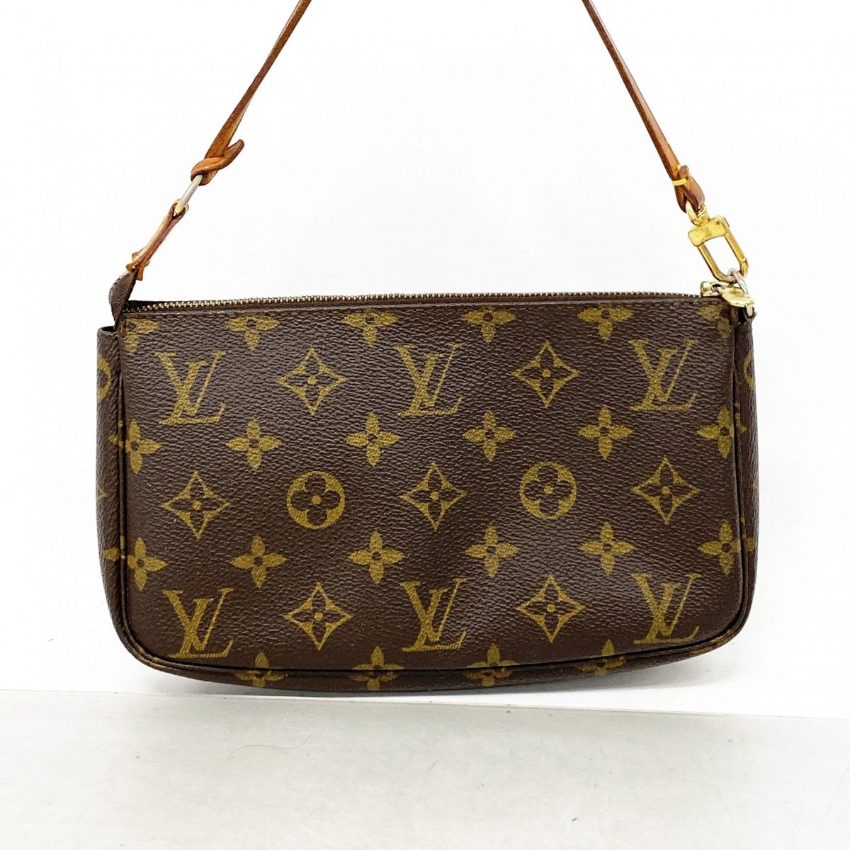 Louis Vuitton Pouch Monogram Pochette Brown — view 9