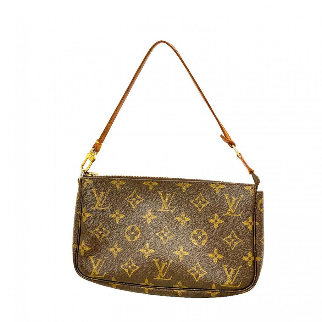 Louis Vuitton Pouch Monogram Pochette Brown