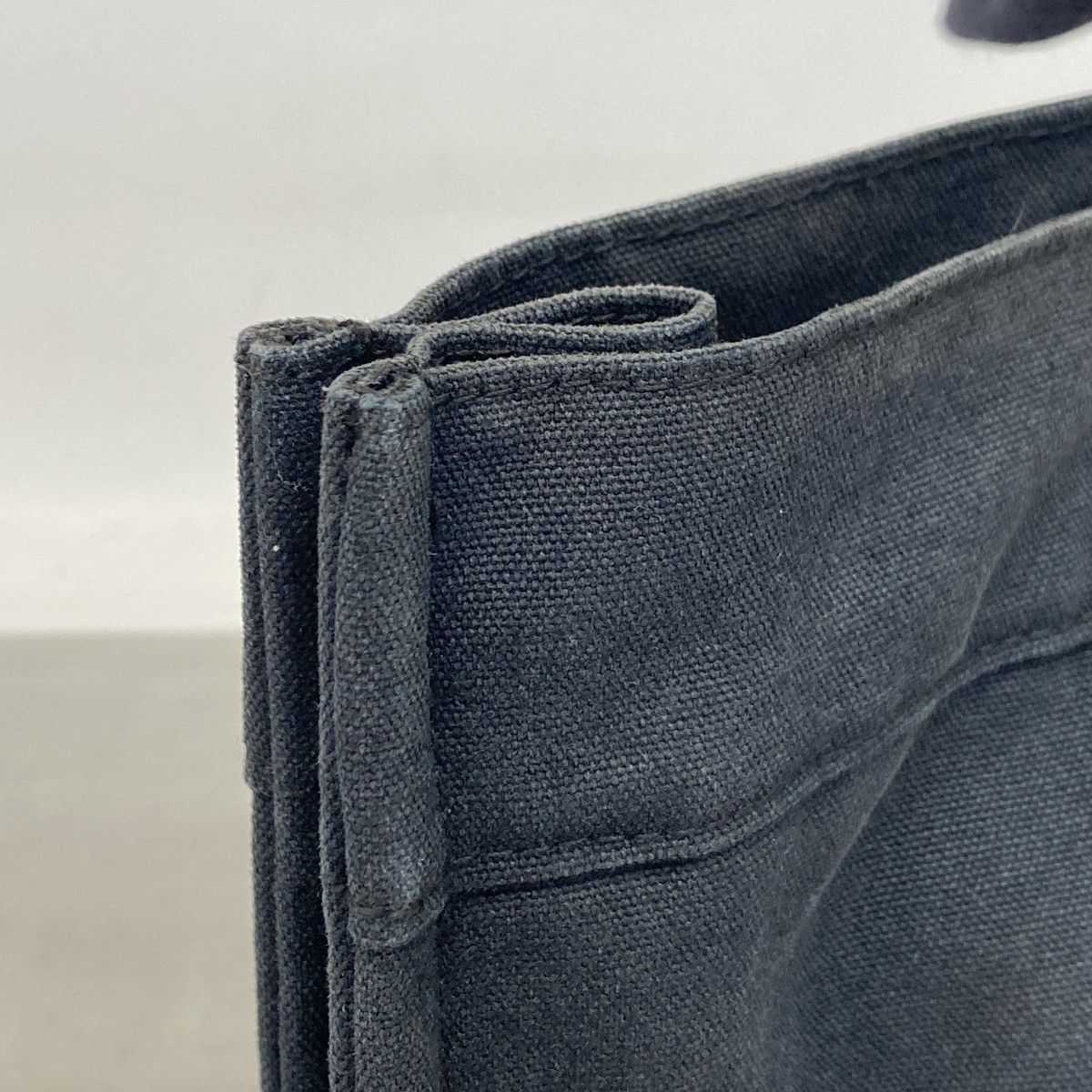 Hermes Tote Fourre Tout MM Canvas Black Silver — view 7