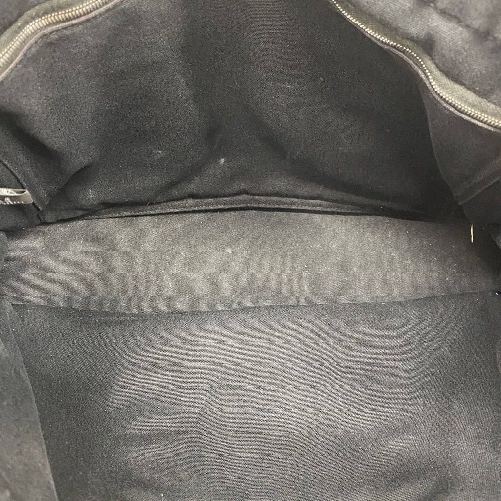 Hermes Tote Fourre Tout MM Canvas Black Silver — view 4