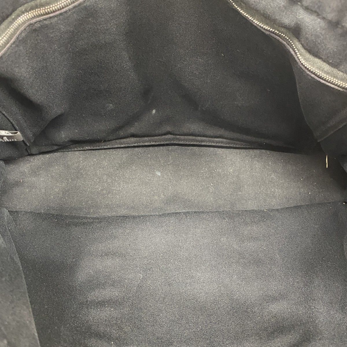 Hermes Tote Fourre Tout MM Canvas Black Silver — view 4