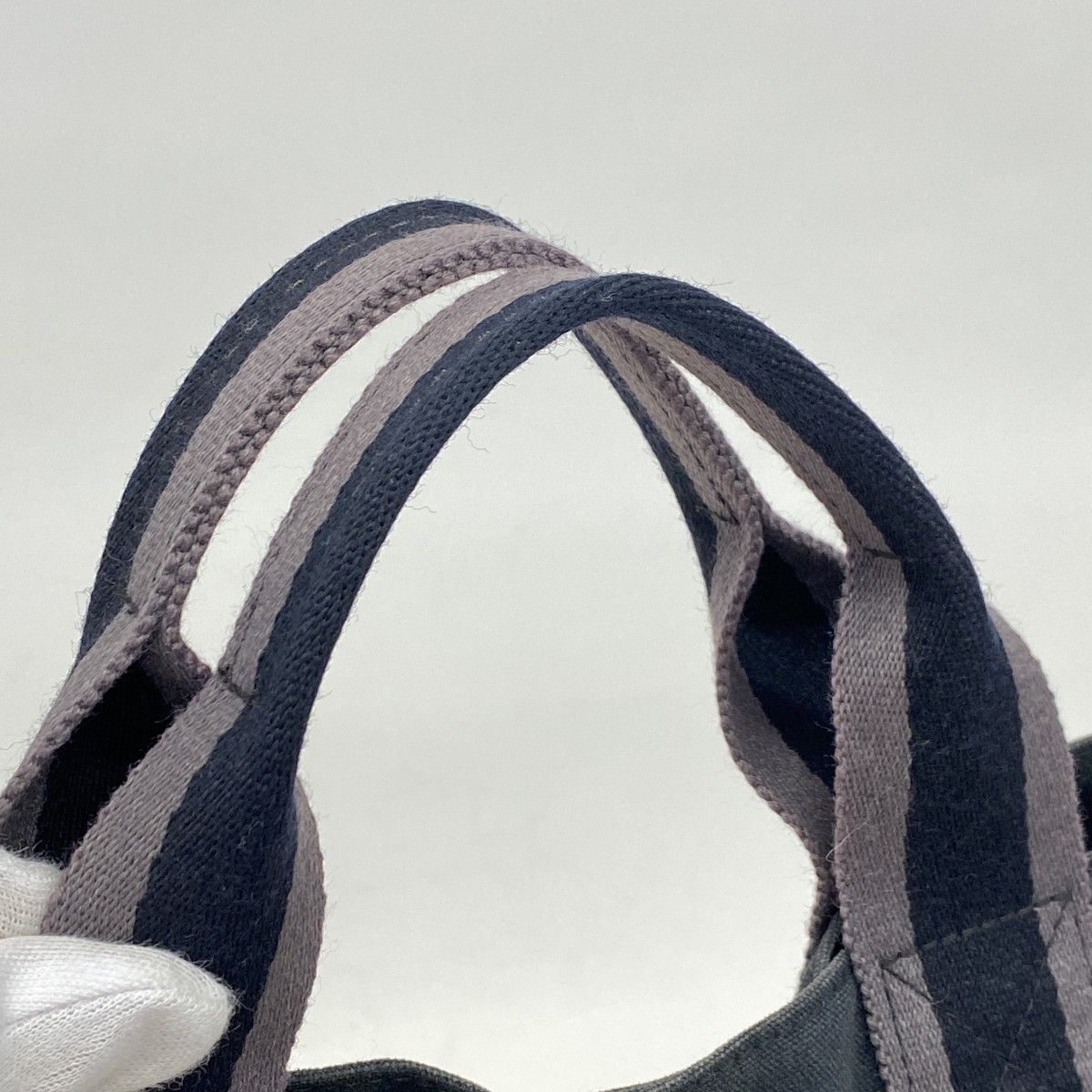 Hermes Tote Fourre Tout MM Canvas Black Silver — view 8