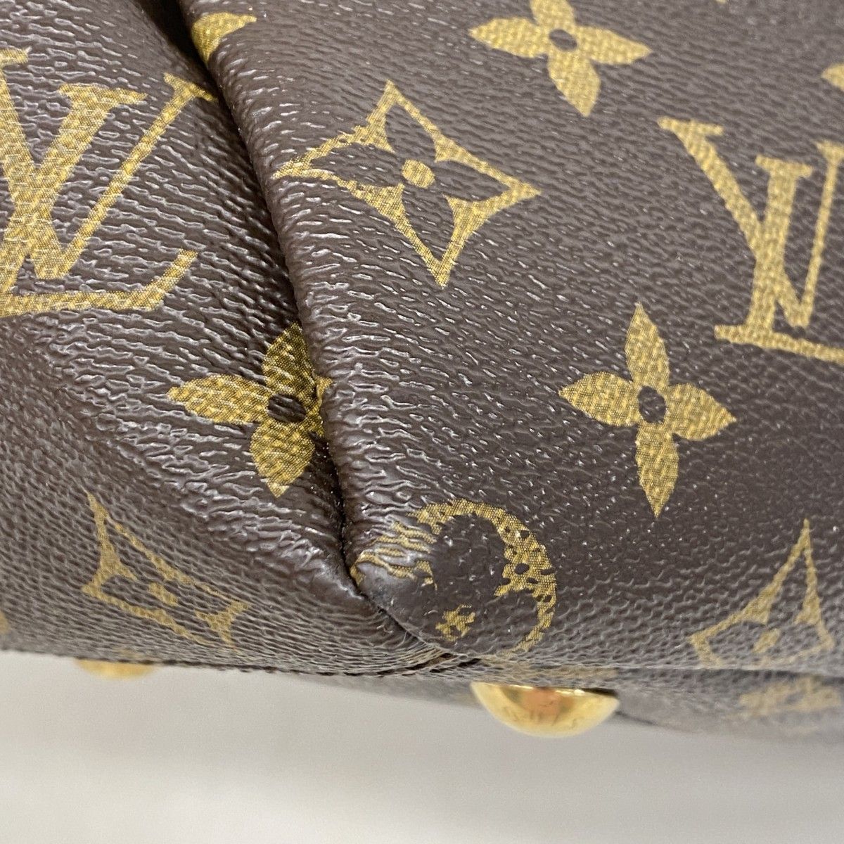 Louis Vuitton Handbag Monogram Pallas Ivory Saffron 2-Way — view 6