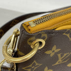 Louis Vuitton Handbag Monogram Pallas Ivory Saffron 2-Way — view 7