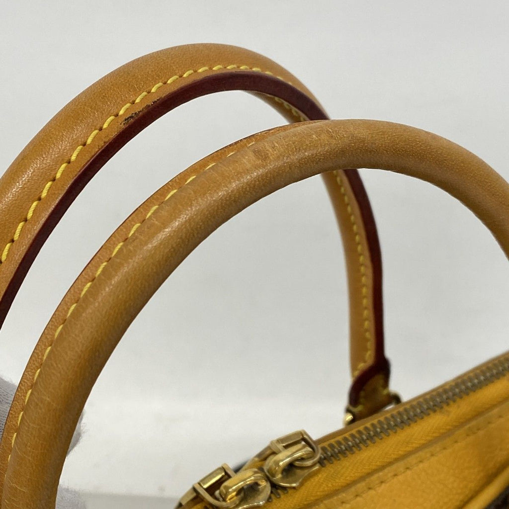 Louis Vuitton Handbag Monogram Pallas Ivory Saffron 2-Way — view 8