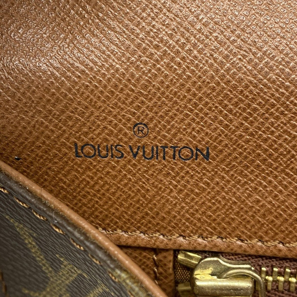 Louis Vuitton Clutch Monogram Pochette Dam GM Brown — view 5