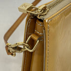 Louis Vuitton Pouch Vernis Lexington Beige — view 7