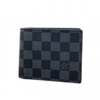 Louis Vuitton Wallet Damier Graphite Portefeuille Amerigo NM Black