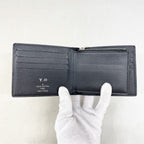 Louis Vuitton Wallet Damier Graphite Portefeuille Amerigo NM Black — view 8