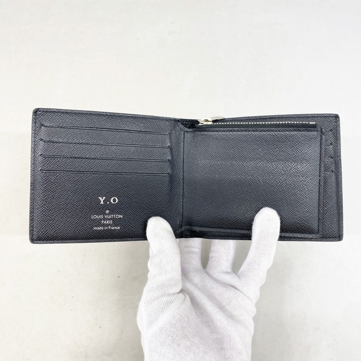 Louis Vuitton Wallet Damier Graphite Portefeuille Amerigo NM Black — view 8