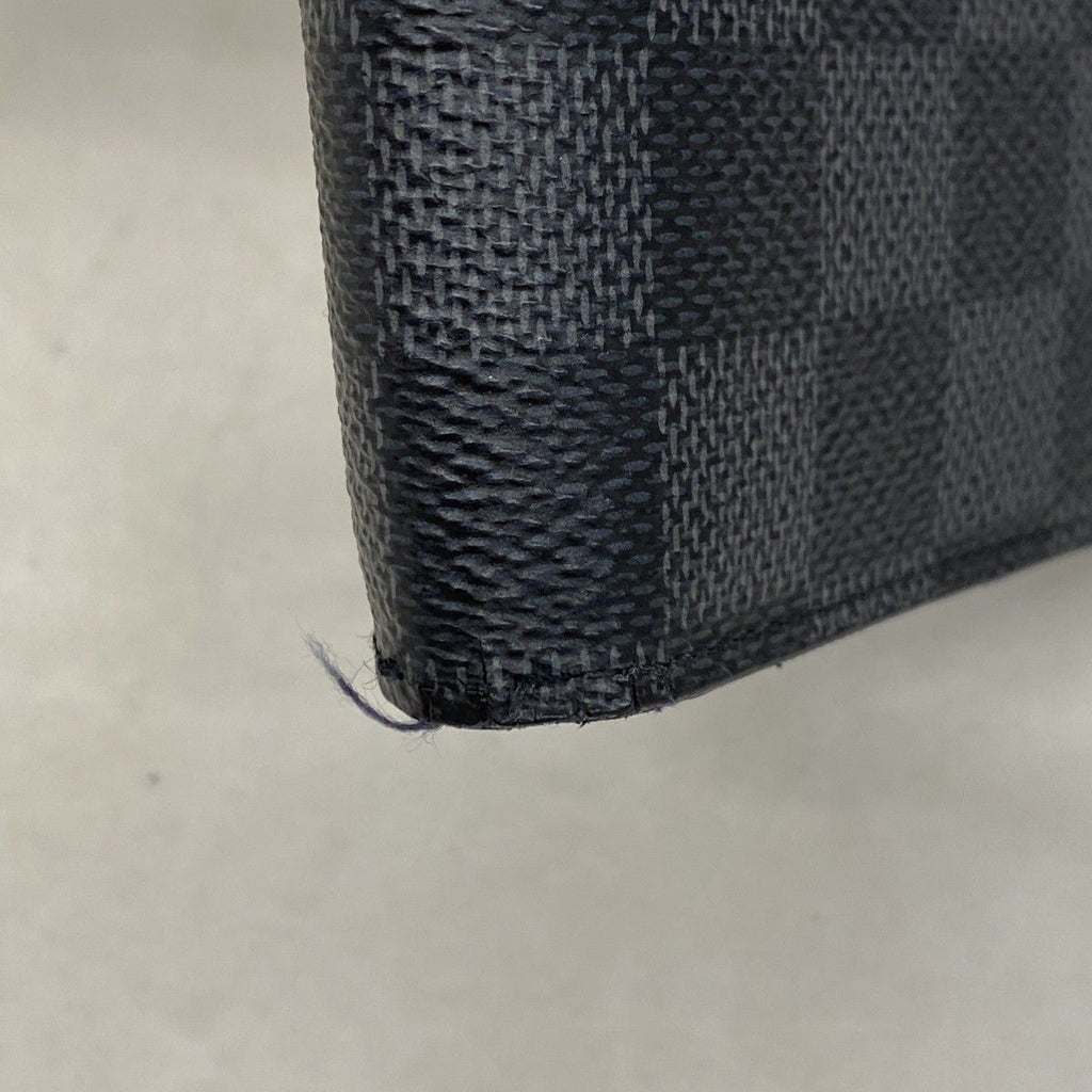 Louis Vuitton Wallet Damier Graphite Portefeuille Amerigo NM Black — view 7