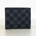 Louis Vuitton Wallet Damier Graphite Portefeuille Amerigo NM Black — view 9