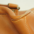 Celine Handbag Boogie Bag Leather Brown Gold — view 7