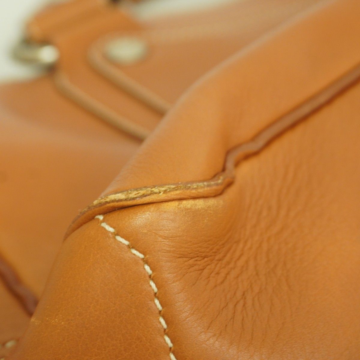 Celine Handbag Boogie Bag Leather Brown Gold — view 6