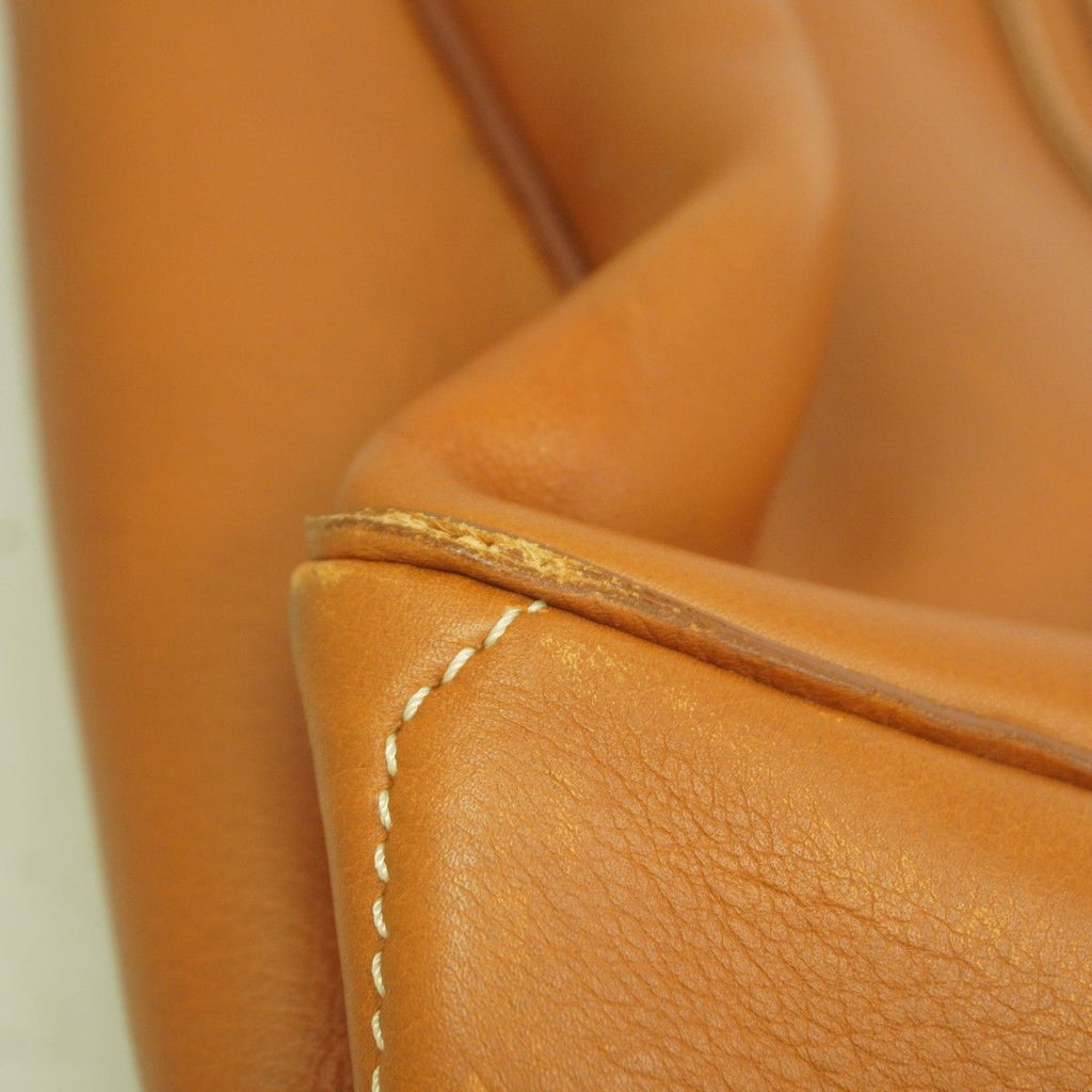 Celine Handbag Boogie Bag Leather Brown Gold — view 8