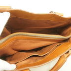 Celine Handbag Boogie Bag Leather Brown Gold — view 4