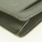 Louis Vuitton Clutch Epi Pochette Series Dragonne Noir — view 8