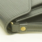 Louis Vuitton Clutch Epi Pochette Series Dragonne Noir — view 7